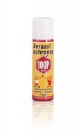 100P, aerozol ochronny przeciw ukąszeniom komarów, kleszczy i meszek, od 3 roku życia, 75ml