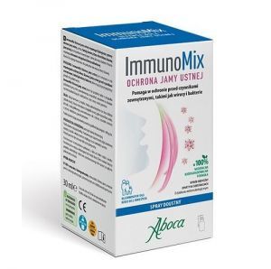 Aboca, Immunomix Ochrona Jamy Ustnej przed wirusami, spray dla dzieci od 2 roku życia i dorosłych, spray 30ml