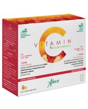 Aboca, Vitamina C Naturcomplex - 100% naturalna witamina C, 20 saszetek