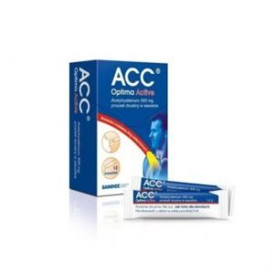 ACC Optima Active 600 mg, proszek doustny w saszetce, 10 sztuk