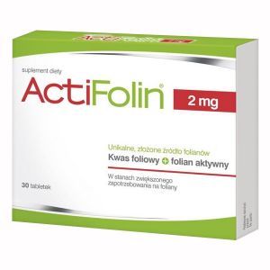 Actifolin 2mg, 30 tabletek