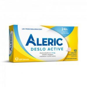 Aleric Deslo Active 5mg, 10 tabletek rozpadających się w jamie ustnej