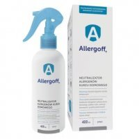 Allergoff, neutralizator alergenów kurzu domowego, spray, 400 ml