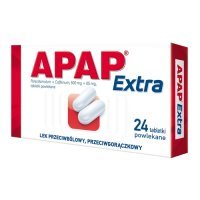 Apap Extra, 24 tabletekl