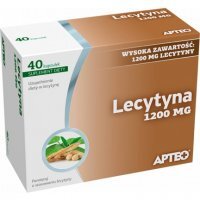 Apteo, Lecytyna 1200 mg, 40 kapsułek