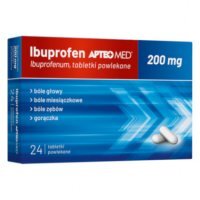 Apteo Med, Ibuprofen 200 mg, 24 tabletki