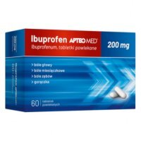 Apteo Med, Ibuprofen 200 mg, 60 tabletek
