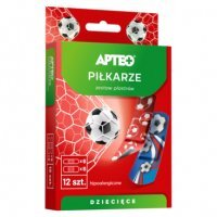 ApteoCare Plastry dla dzieci Piłkarze, 12 sztuk