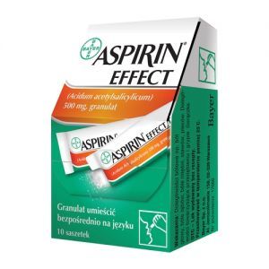 Aspirin Effect 500mg, 10 saszetek