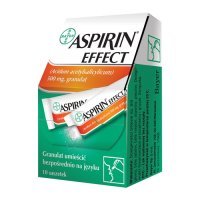 Aspirin Effect 500mg, 10 saszetek