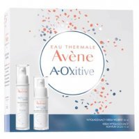 Avene A-Oxitive, wygładzający krem wodny na dzień, 30 ml + krem wygładzający kontur oczu, 15 ml