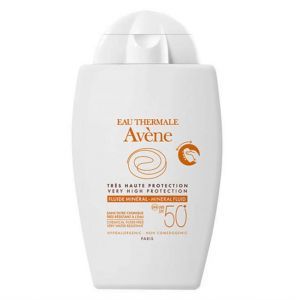 Avene Sun, fluid mineralny do twarzy SPF50, 40ml