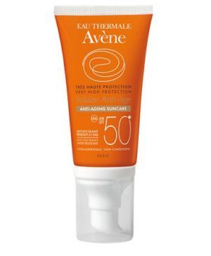 Avene Sun, krem ochronny anti-age do twarzy, skóra wrażliwa, SPF50, 50 ml