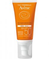 Avene Sun, krem z kompleksem antyoksydacyjnym do twarzy i szyi SPF50+, 50ml