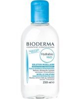 B ioderma, Hydrabio H2O, nawilżający płyn micelarny, 250ml + Sensibio H2O, płyn micelarny do skóry wrażliwej, 100ml + 100ml w prezencie
