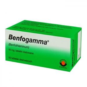 Benfogamma 50 mg, 50 drażetek