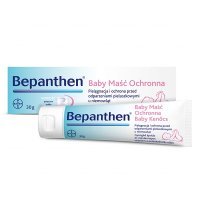 Bepanthen Baby, maść przeciw odparzeniom pieluszkowym dla niemowląt, od urodzenia, 30g