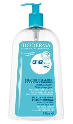 Bioderma ABcDerm H2O, płyn micelarny dla dzieci i niemowląt, 1 Litr