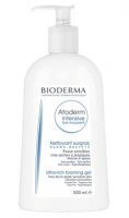 BIODERMA Atoderm Intensive, żel oczyszczający i natłuszczający, do skóry atopowej, 1litr