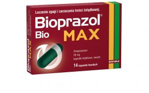Bioprazol Bio Max, 20mg, 20 kapsułek dojelitowych