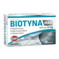 Biotyna Max 5 mg 30 tabletek