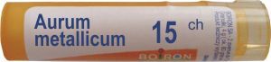 Boiron, Aurum metallicum 15CH, granulki 4g