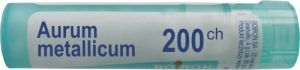 Boiron, Aurum metallicum 200CH, granulki 4g
