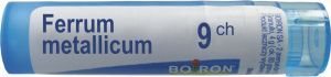 BOIRON Ferrum metallicum 9 CH granulki 4g