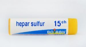 Boiron, Hepar sulfur 15CH, doza - pojemnik jednodawkowy, 1g