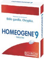 Boiron, Homeogene 9, na ból gardła, 60 tabletek