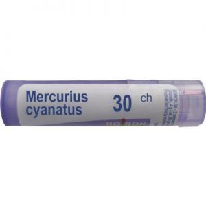 Boiron Mercurius cyanatus 30 CH, 80 granulek, 4g