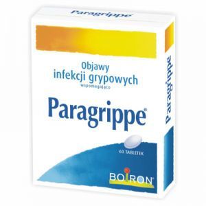 Boiron, Paragrippe - przeciw objawom grypy,  60 tabletek