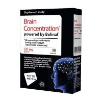 Brain Concentration powered by Belinal, 30 kapsułek