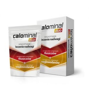Calominal Duo - wiążę tłuszcze i węglowodany - wspomaga odchudzanie, proszek 150g