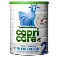 CapriCare 2, mleko następne na mleku kozim, powyżej 6 miesiąca, 400 g