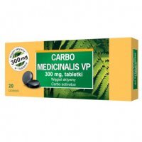 Carbo Medicinalis VP 300 mg, 20 tabletek
