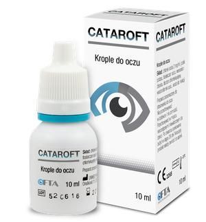 Cataroft, nawilżające krople do oczu, 10 ml