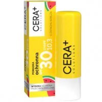 Cera+ Solutions, Pomadka ochronna SPF 30 o zapachu arbuza, 9g