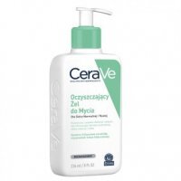CeraVe, Oczyszczający żel do mycia z ceramidami dla skóry normalnej i tłustej, 236ml