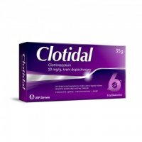 Clotidal 10 mg/ g, krem dopochwowy w formie gotowych aplikatorów, 6 aplikatorów