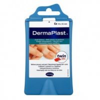 DermaPlast, małe plastry na pęcherze - natychmiast łagodzą ból i ucisk, 6 sztuk