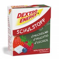 Dextro Energy Minis, pastylki o smaku owoców leśnych, 50g