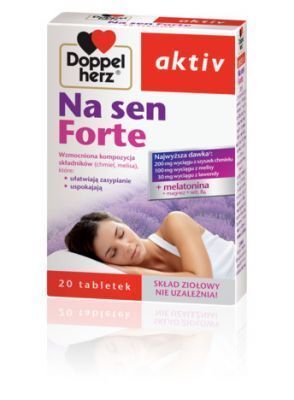 Doppelherz aktiv Na sen Forte, 20 tabletek