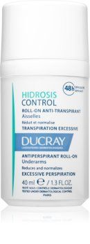 Ducray, Hidrosis Control, antyperspirant roll-on 48h, hamuje nadmierną potliwość, bezzapachowy, 40 ml