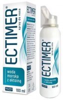 Ectimer, spray do nosa z wodą morską i ektoiną, od 1 miesiąca życia, 100 ml