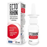 Ectorhin, hipertoniczny spray do nosa z ektoiną, 20ml
