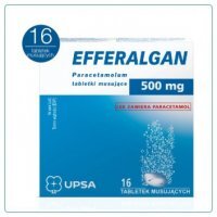 Efferalgan 500mg, 16 tabletek musujących
