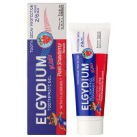 Elgydium Kids, pasta do zębów, malinowo-truskawkowa, 50ml