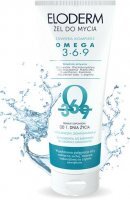 Eloderm Omega 3-6-9, żel do mycia ciała nawilżakący dla dzieci i dorosłych, 200 ml