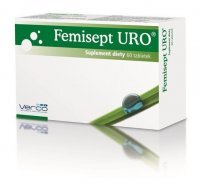 Femisept URO, bezpieczna ochrona układu moczowego, 60 tabletek